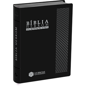 Bíblia Hebrom: Sua Meditação Diária Naa - Preta
