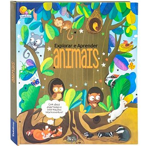 Explorar e Aprender Um Livro com Abas: Animais