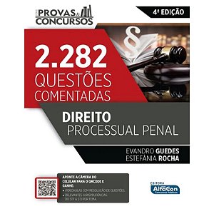 2.282 Questoes Comentadas: Direito Processual Penal