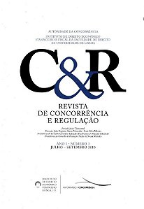 Revista de Concorrencia e Regulacao: Ano I - n 3