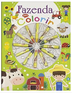Cores em Acao! - Fazenda para Colorir