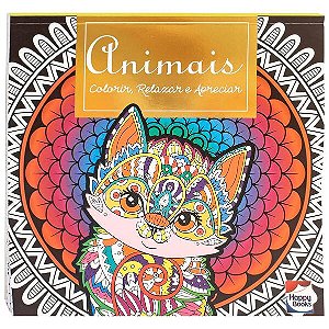 Colorir, Relaxar e Apreciar: Animais