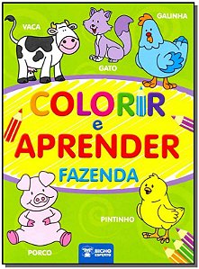 Colorir e Aprender - Fazenda