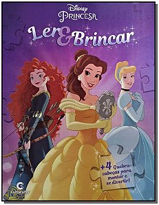 Princesa - Ler e Brincar - Livro Quebra-cabeca