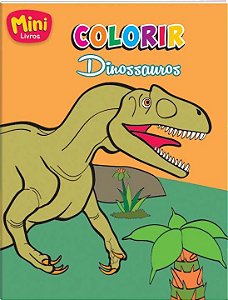 Mini - Colorir: Dinossauros