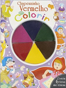 Dedinhos em Acao! Chapeuzinho Vermelho para Colorir