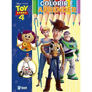 Toy Story 4 - Colorir e Aprender Disney