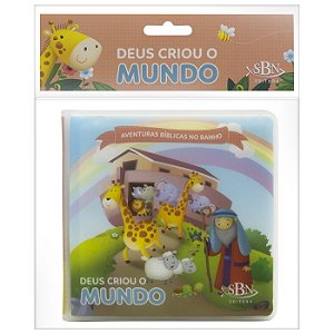 Aventuras Biblicas no Banho: Deus Criou o Mundo
