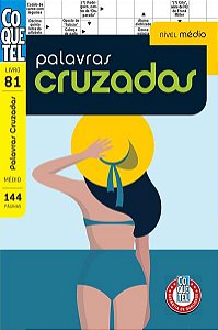 Coquetel - Palavras Cruzadas - Nível Médio - Livro 81
