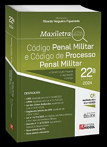 Codigo Penal Militar e Codigo de Processo Penal Militar - Maxiletra