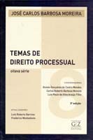 Temas de Direito Processual Vol 8 - Capa Dura