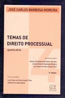 Temas de Direito Processual Vol 4 - Capa Dura