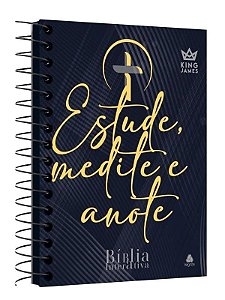Biblia Interativa Estude, Medite e Anote - Modelo Tradicao - King James