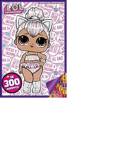 Lol Surprise! - Megaprancheta P.c.c.adesivo-(0238)