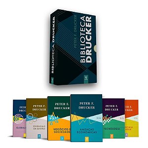 Box Biblioteca Drucker: Ameacas Economicas, Globalizacao, Tecnologia, Econo