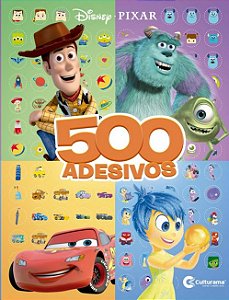 Para Ler Pintar e Brincar + 500 Adesivos - Pixar