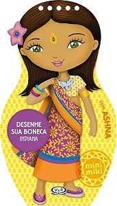Desenhe Sua Boneca Indiana