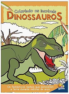 Colorindo os Incriveis Dinossauros