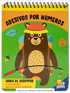 Adesivos por Numeros: Hora de Acampar