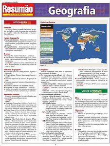 Resumao: Geografia