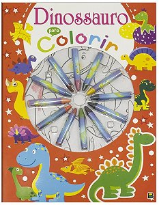 Cores em Acao! - Dinossauro para Colorir