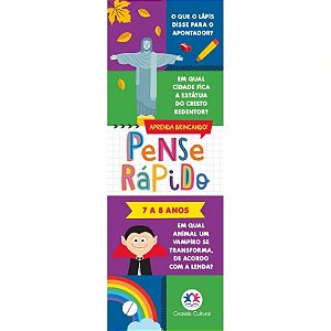Pense Rapido - 7 a 8 Anos