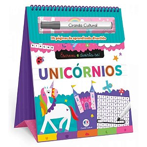 Livro Escreva e Apague Unicornios