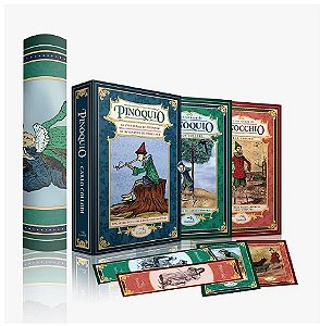 Box - Pinoquio - as Aventuras de Pinoquio: Acompanha Marcador + Poster + ca