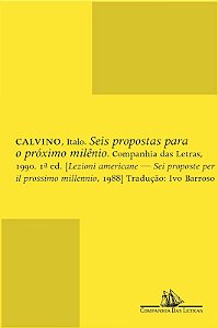 Seis Propostas para o Proximo Milenio - Licoes Americanas