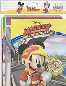 Disney Mickey Aventura sobre Rodas - 10 Livros