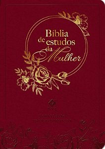Biblia de Estudos da Mulher (bordo)