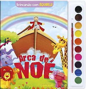 Brincando com Aquarela: Arca de noe