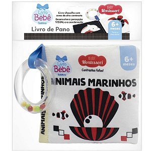 Baby Montessori - Contrastes Fofos! Animais Marinhos