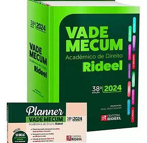 Vade Mecum: Academico de Direito Rideel + Planner de Estudo
