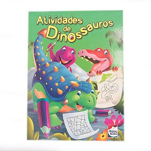 Atividades de Dinossauros: Vol.4 (verde)
