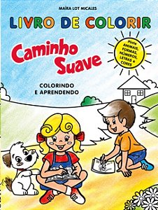 Livro de Colorir Caminho Suave: Colorindo e Aprendendo