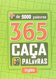 365 - Caça Palavras - Inglês