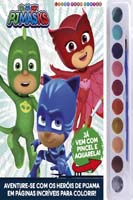 Pj Masks - Livro para Pintar - 03ed/21