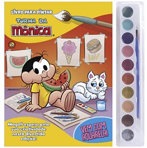 Turma da Monica Livro para Pintar: Magali