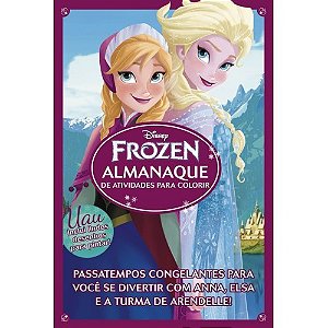 Frozen Almanaque de Atividades para Colorir