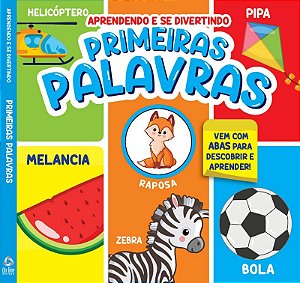 Livro Aprendendo e se Divertindo - Primeiras Palavras