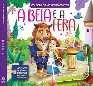 Bela e a Fera, a - Livro Quebra-cabeca