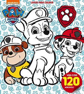 Patrulha Canina Livrao para Colorir