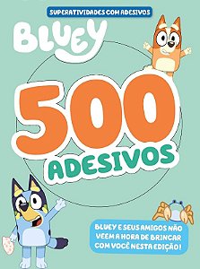 Bluey Superlivro de Adesivos 500 Adesivos 2