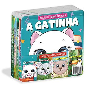 Colecao Meu Livrinho com Pelucia - Kit com 4 Livrinhos