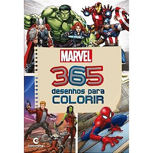 365 Desenhos para Colorir Marvel