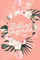 Bíblia Acf, Soft Touch, Capa Dura, Floral, Leitura Perfeita