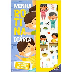 Explorando o Mundo com Adesivos: Minha Rotina Diaria