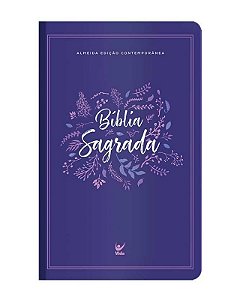 Biblia Aec Letra Gigante Pu Roxo Folhas
