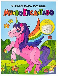 Vitrais para Colorir - Mundo Encantado